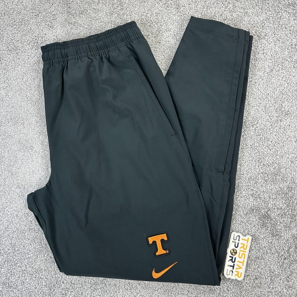 Tennessee Volunteers Pants Mens Small Black Orange Nike Joggers PE Team Issue